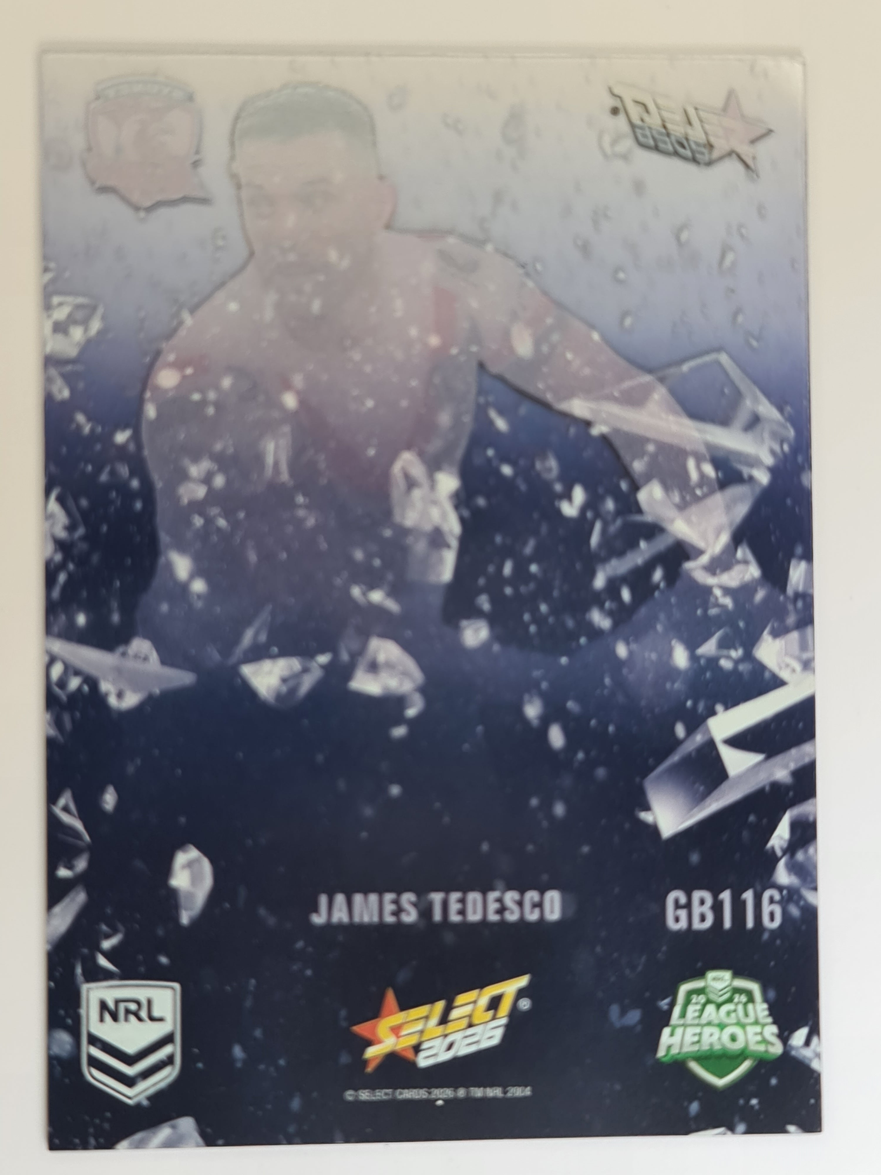NRL 2026 League Heroes | Gamebreakers | #GB116 | James Tedesco | Sydney Roosters