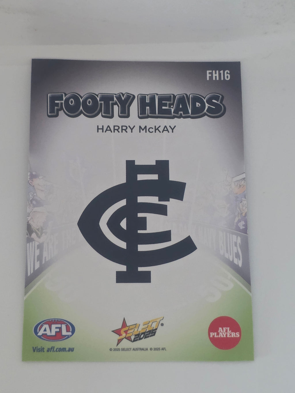 AFL Footy Stars 2025 | Footy Heads | #FH16 | H. McKay | Carlton