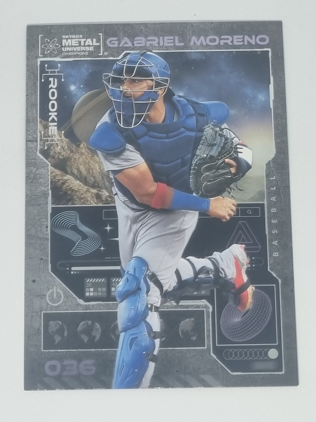 2023 Skybox Metal Universe Champions - #036 - Gabriel Moreno