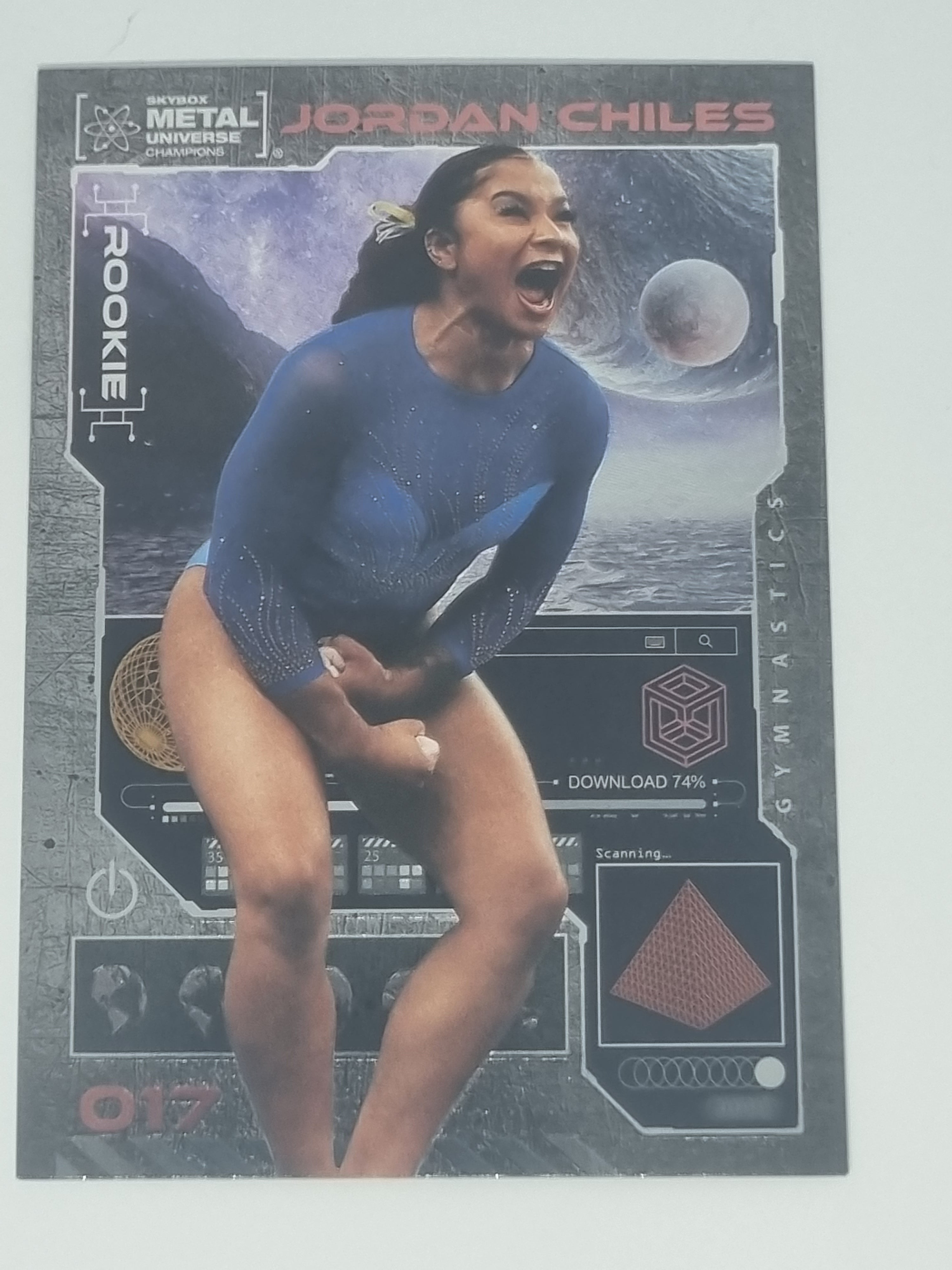 2023 Skybox Metal Universe Champions - #017 - Jordan Chiles