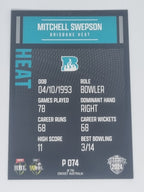 2024-25 LUXE Cricket Traders - Parallel - #P074 - Mitchell Swepson - Heat
