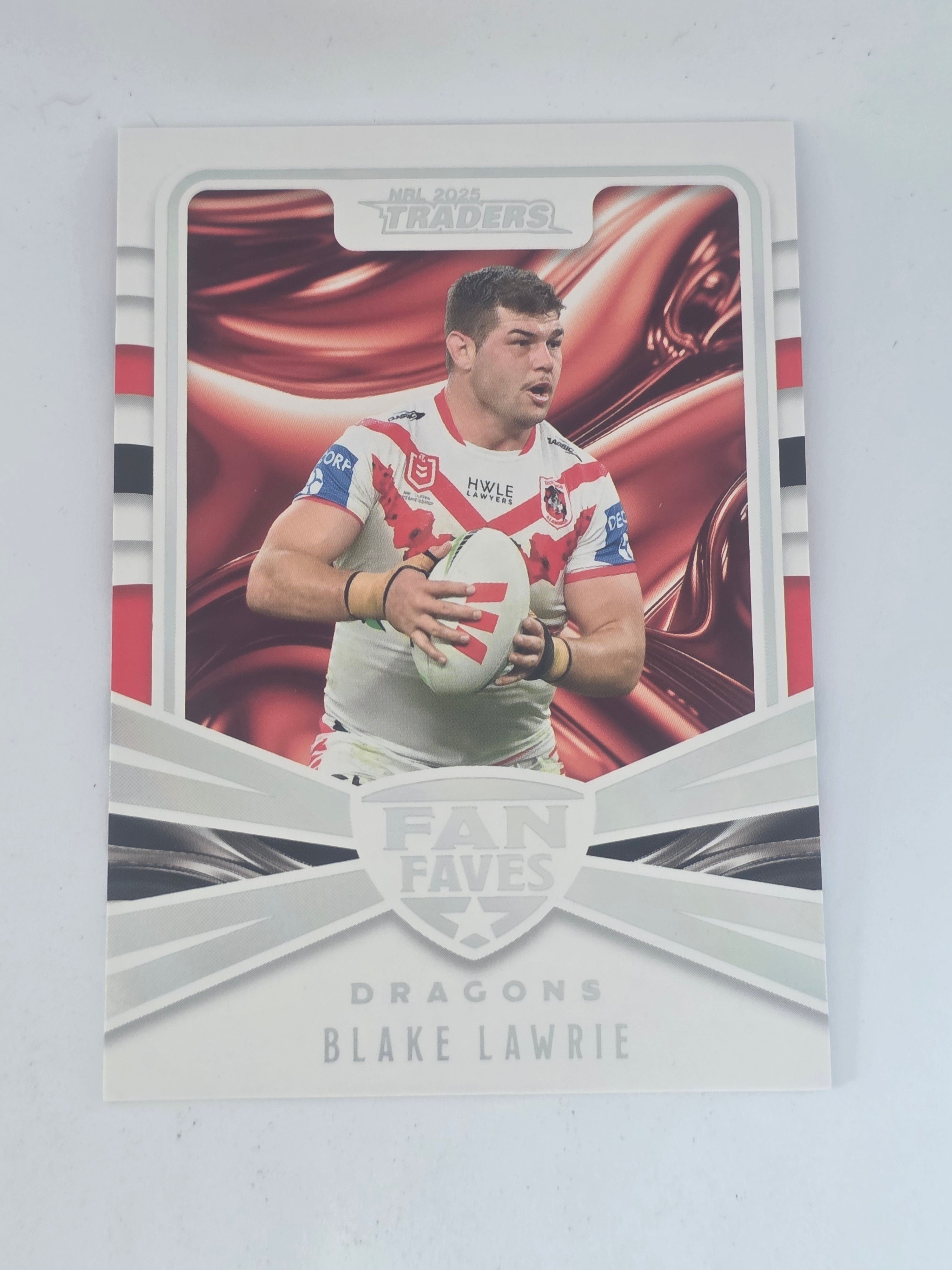 NRL 2025 Traders | Fan Favourites | #FF40 | Blake Lawrie | Dragons