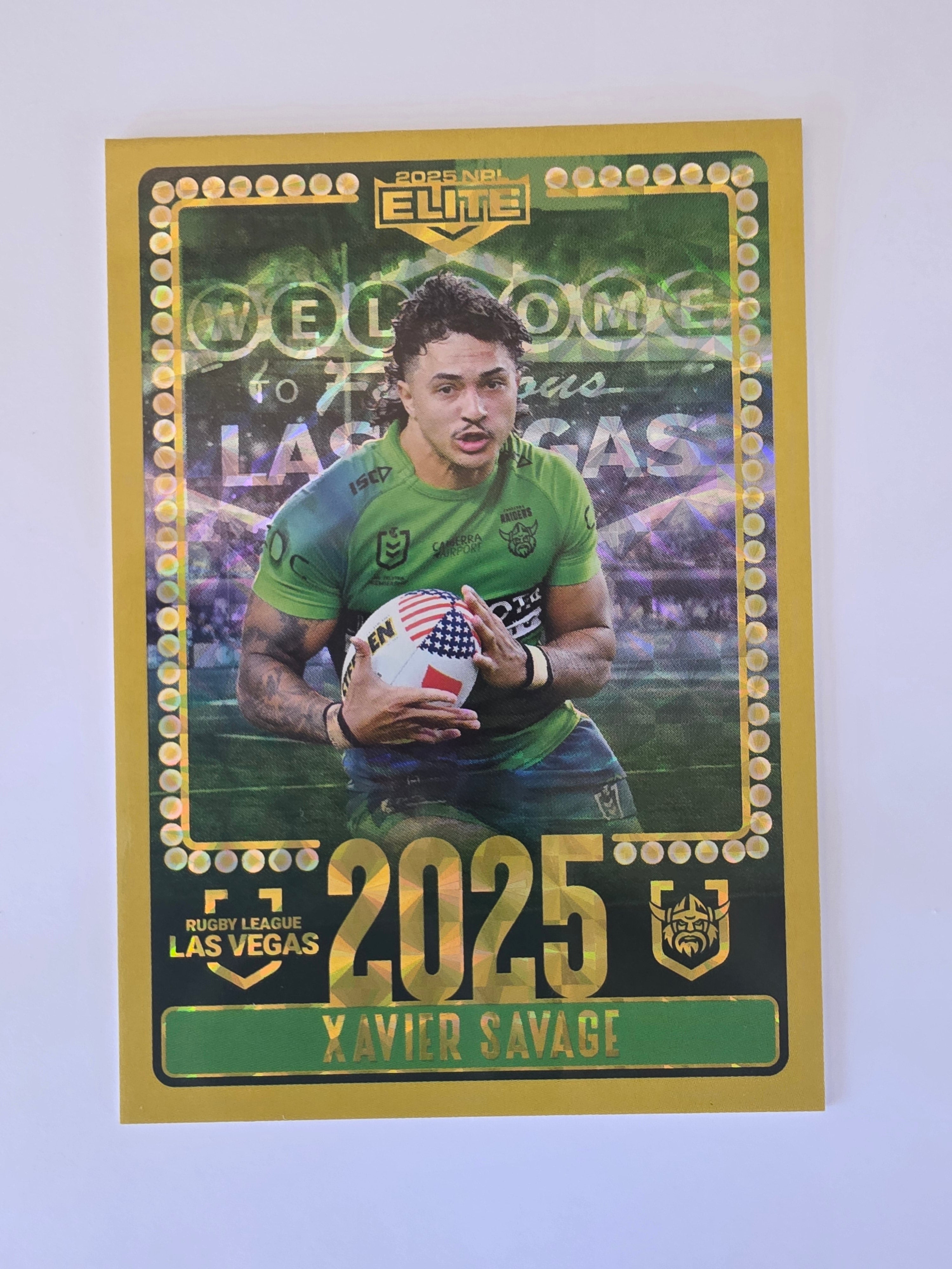 NRL 2025 Elite | 2025 Vegas Round | #V03 | Xavier Savage | Raiders
