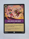Disney Lorcana Reign of Jafar | They Never Come Back | #078 | Uncommon