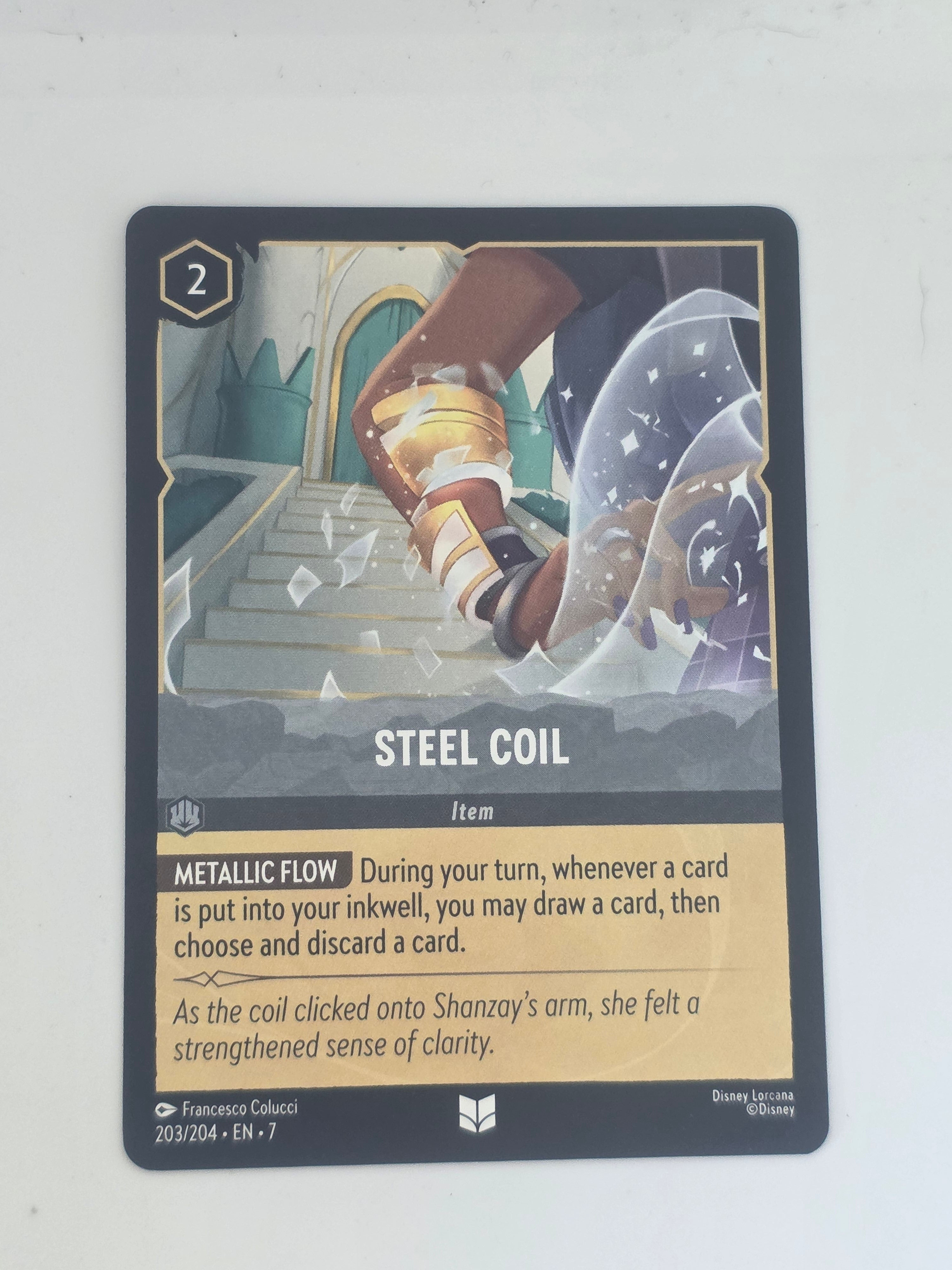 Lorcana | Archazia's Island | #203/204 | Steel Coil | Uncommon