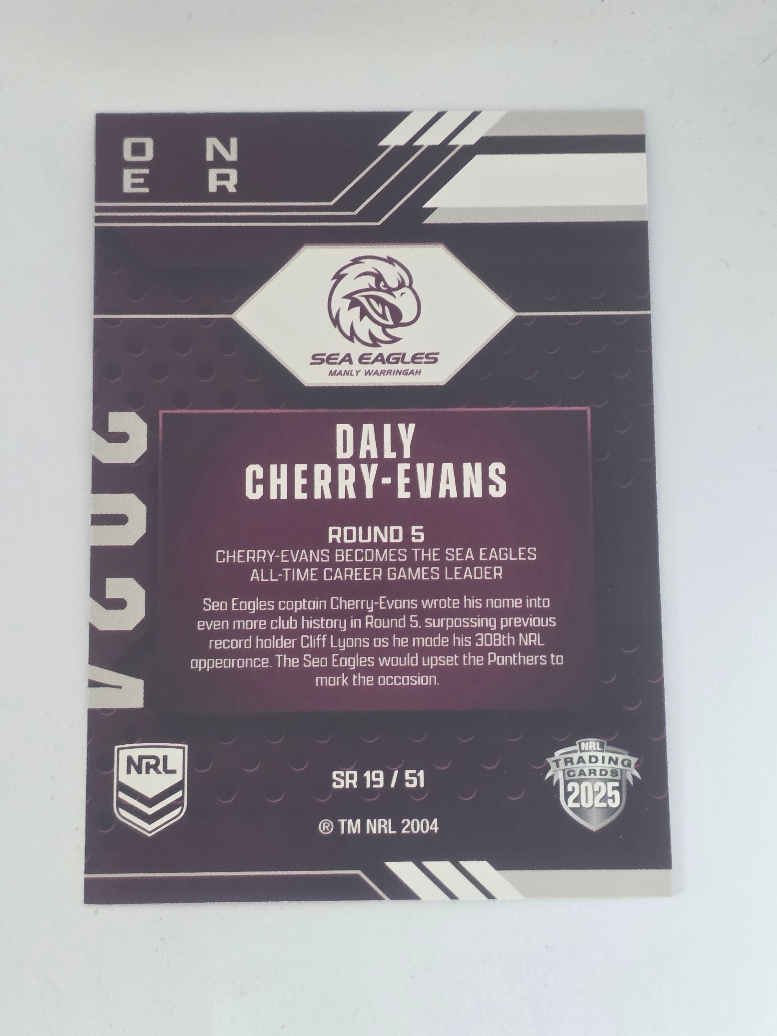 NRL 2025 Traders | 2024 Season to Remember #SR19 | Daly Cherry-Evans Sea-Eagles