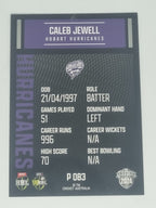 2024-25 LUXE Cricket Traders - Parallel - #P083 - Caleb Jewell - Hurricanes