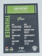 2024-25 LUXE Cricket Traders - Parallel - #P143 - Liam Hatcher - Thunder