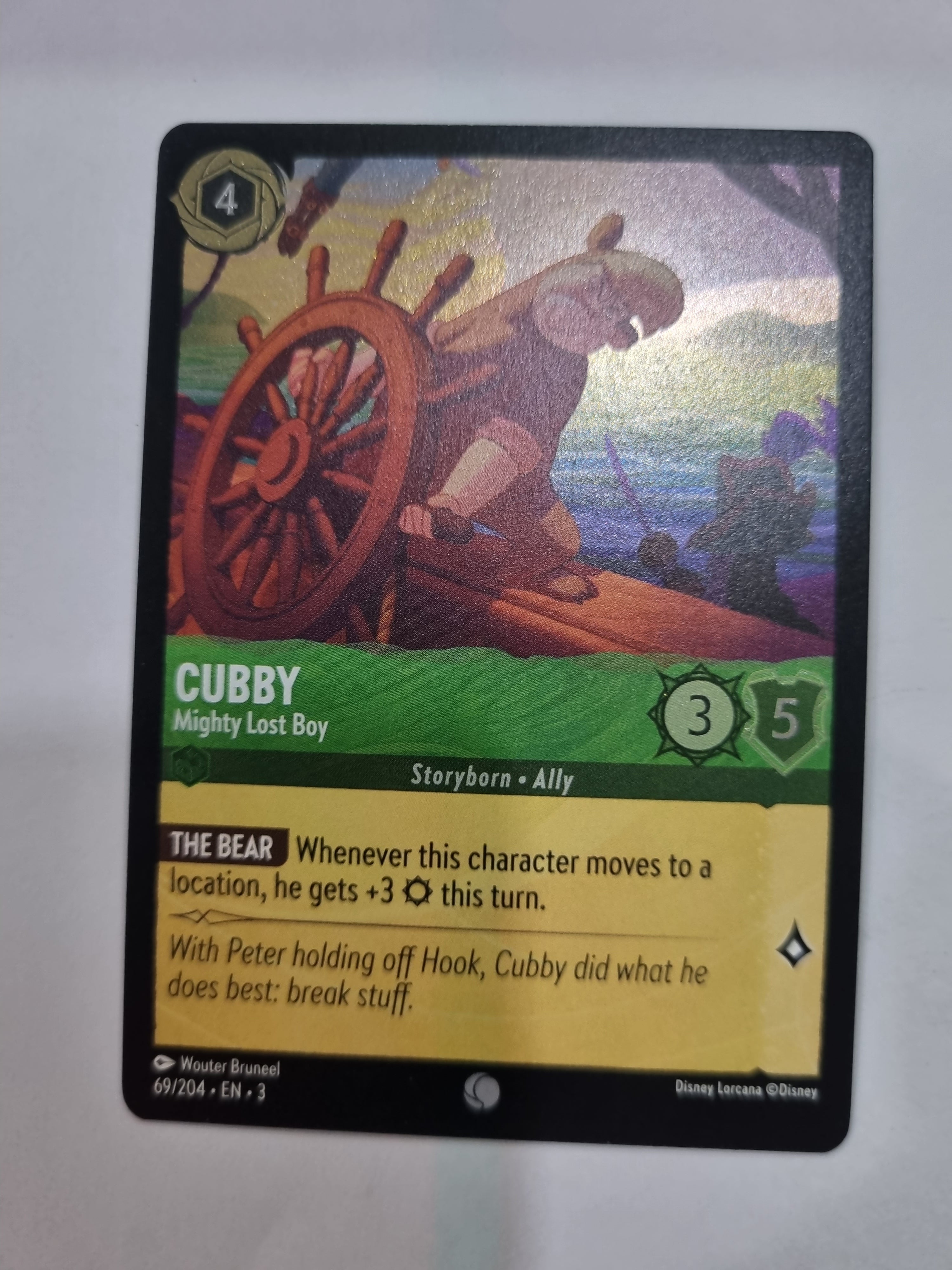 Into the Inklands - Coldfoil - Cubby - Mighty Lost Boy - 069/204 - Common