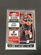 23-24 NBA Contenders Optic Season Ticket #74 Jerami Grant (Base Silver)