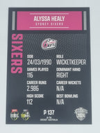2024-25 LUXE Cricket Traders - Parallel - #P137 - Alyssa Healy - Sixers