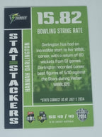 2024-25 LUXE Cricket - Stat Stackers - #SS40 - Hannah Darlington - Thunder