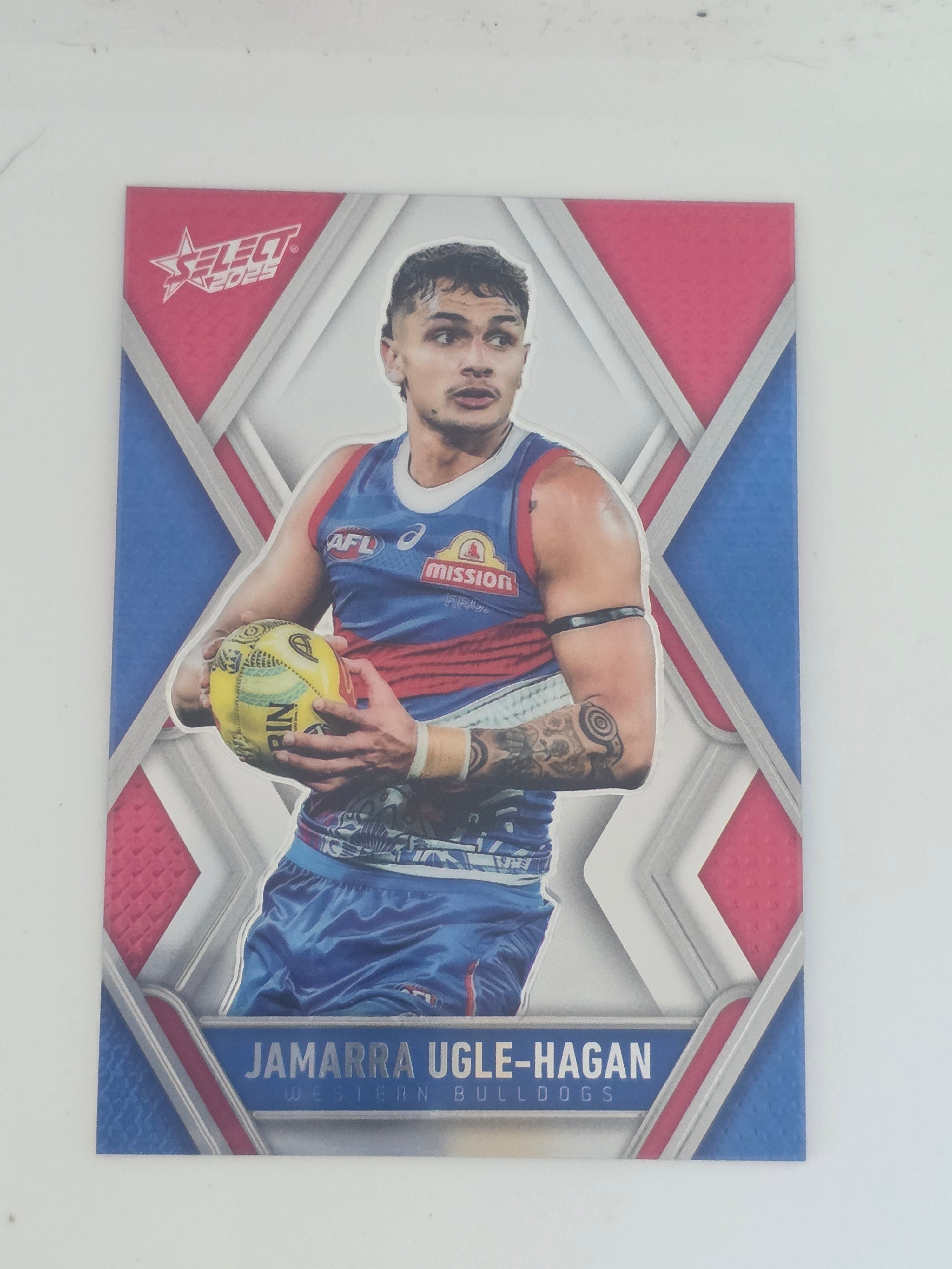 AFL Footy Stars 2025 | Luminous Base | #L195 | J. Ugle-Hagan | Western Bulldogs