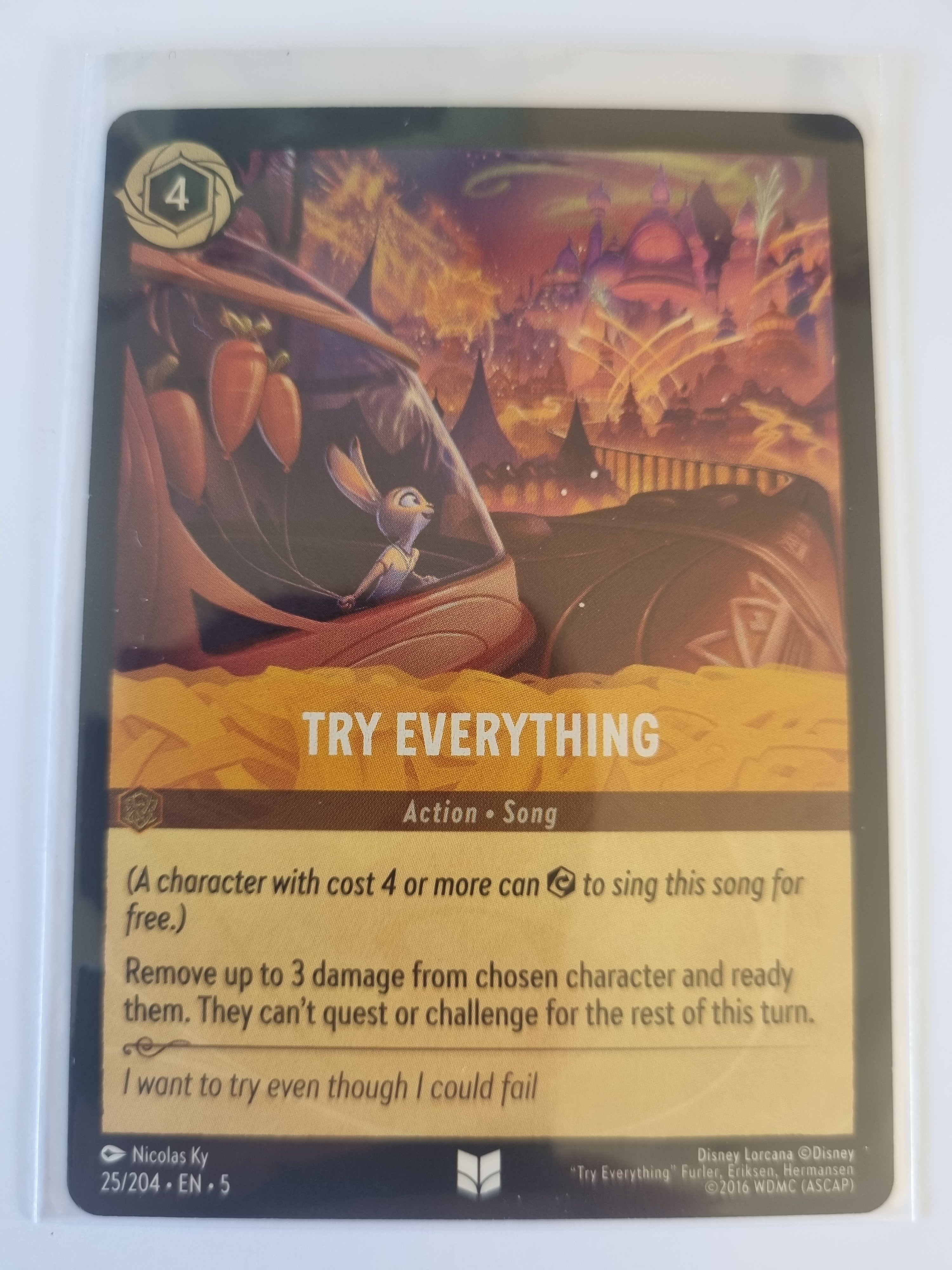 Shimmering Skies - Coldfoil - Try Everything - 25/204 - Uncommon