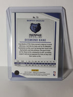 2023-24 Panini Donruss Elite NEON GREEN Parallel #73 Desmond Bane Memphis #63/75