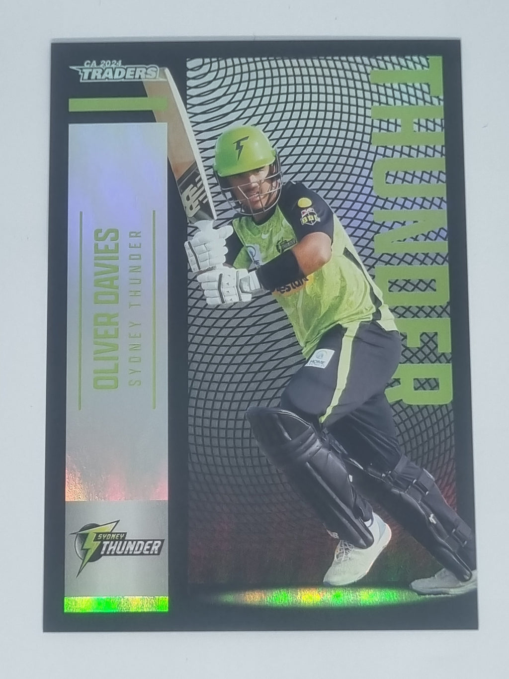 2024-25 LUXE Cricket Traders - Parallel - #P140 - Oliver Davies - Thunder