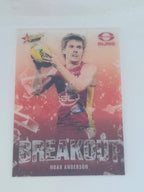 AFL Footy Stars 2025 | Breakout | #B41 | N. Anderson | Gold Coast Suns