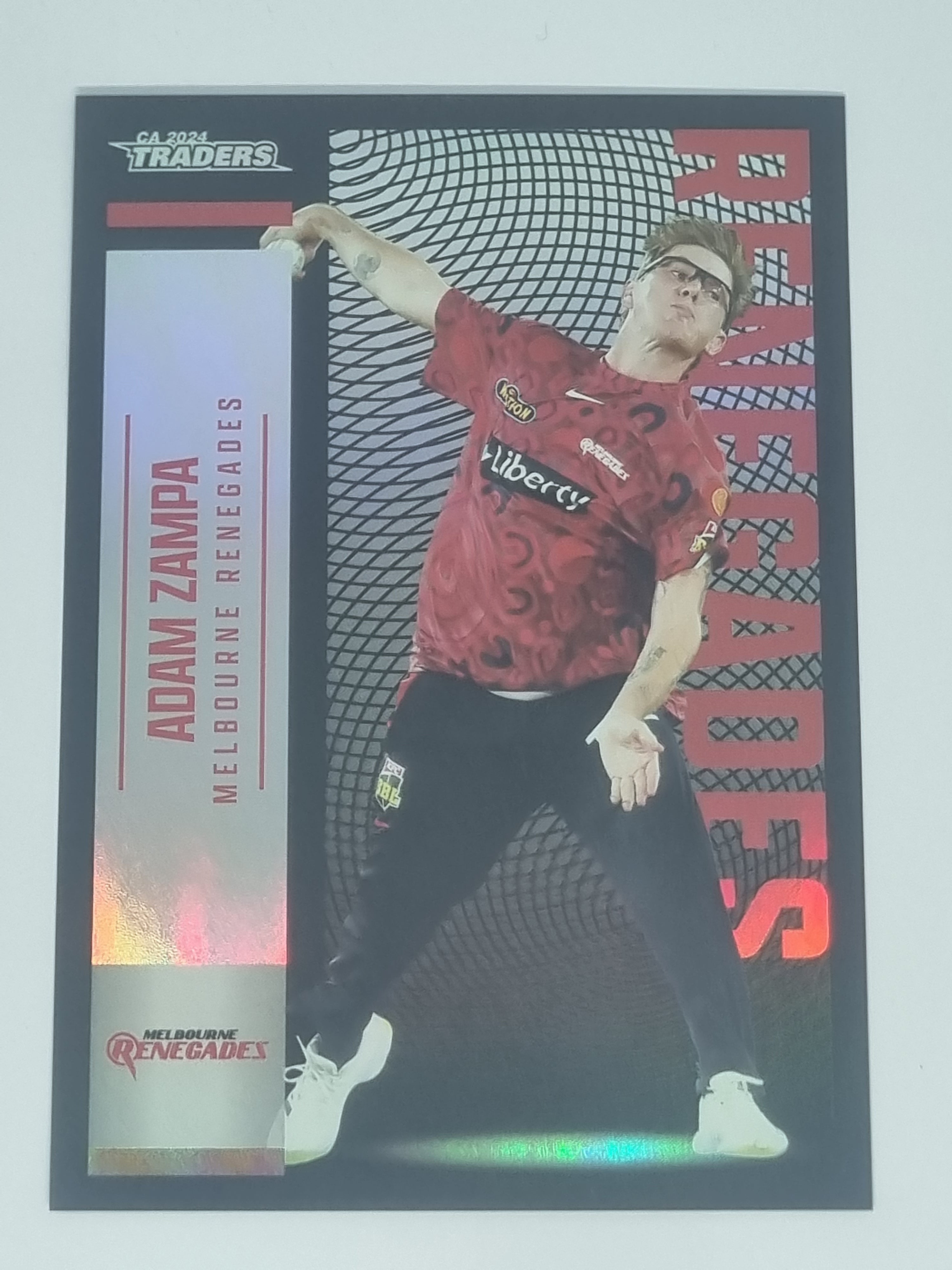 2024-25 LUXE Cricket Traders - Parallel - #P098 - Adam Zampa - Renegades