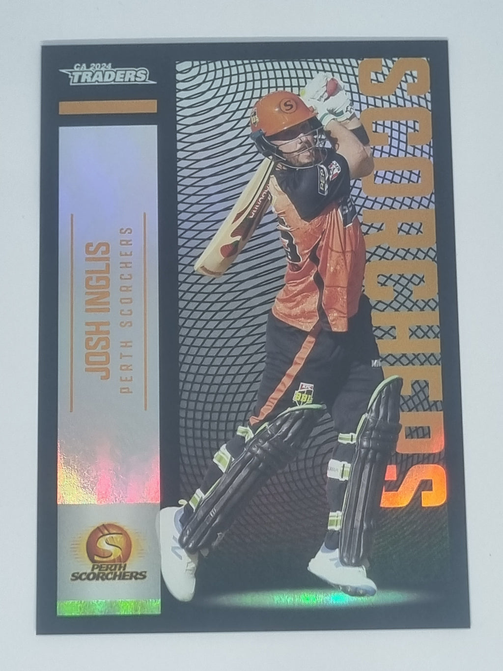 2024-25 LUXE Cricket Traders - Parallel - #P118 - Josh Inglis - Scorchers