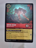 Lorcana - Floodborn - #126/204 - Coldfoil - Shere Khan - Menacing Predator - Rare