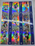NRL 2025 Traders - Silver Team Set 9 Cards -Bulldogs