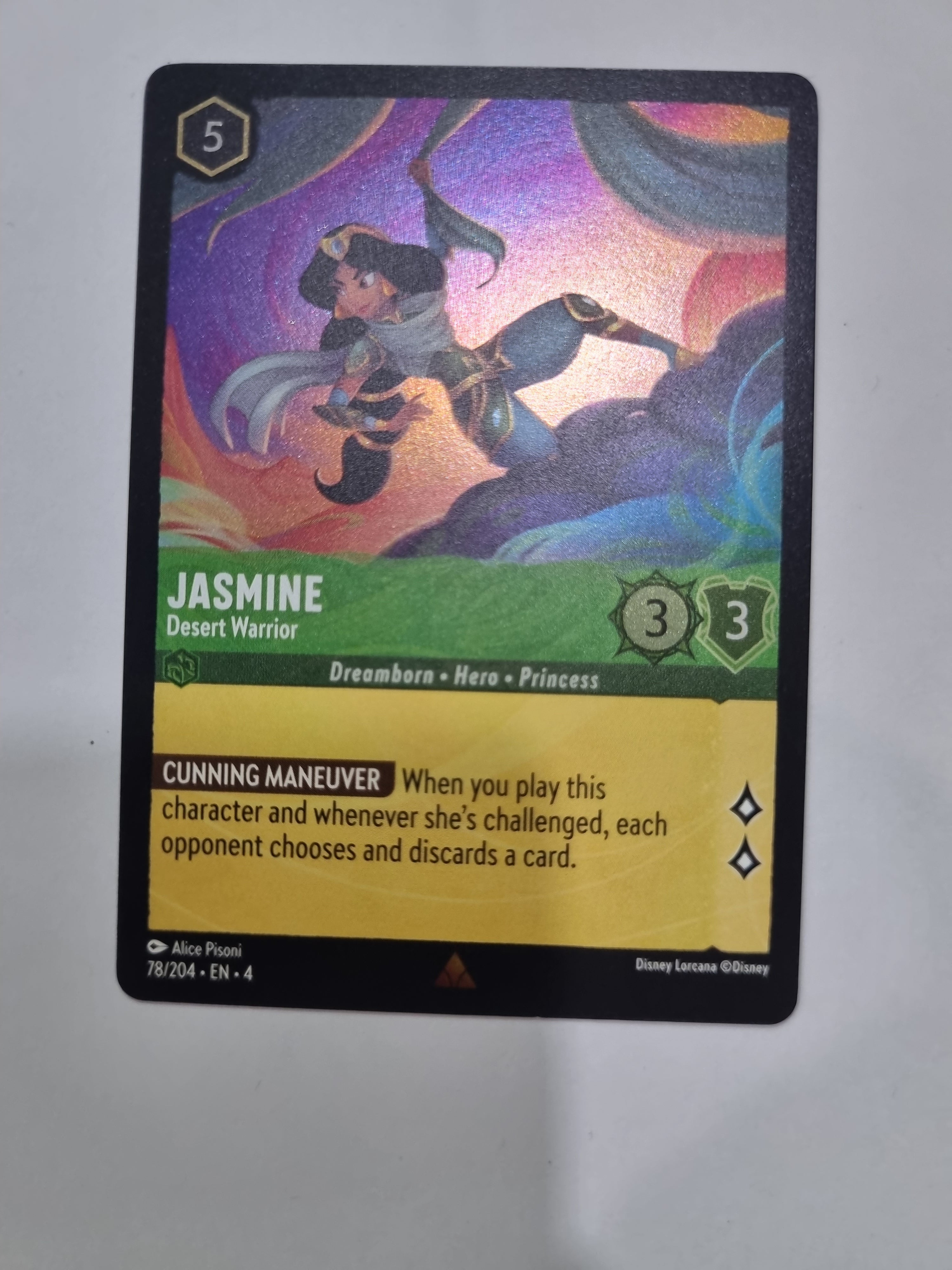 Ursula's Return - Coldfoil - Jasmine - Desert Warrior - 78/204 - Rare