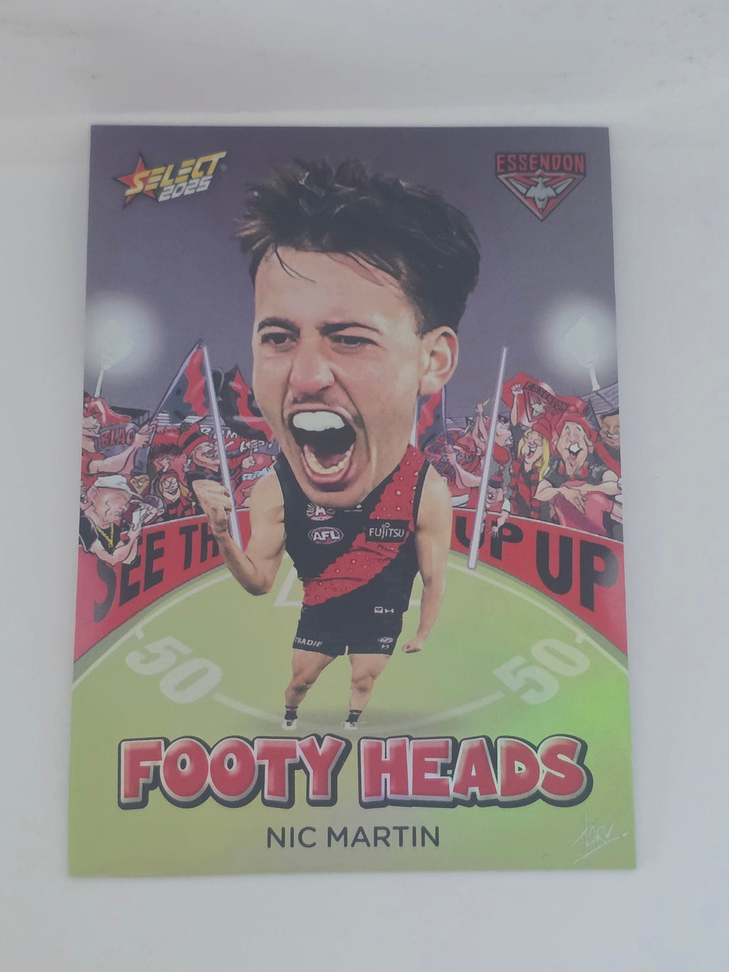 AFL Footy Stars 2025 | Footy Heads | #FH28 | N. Martin | Essendon