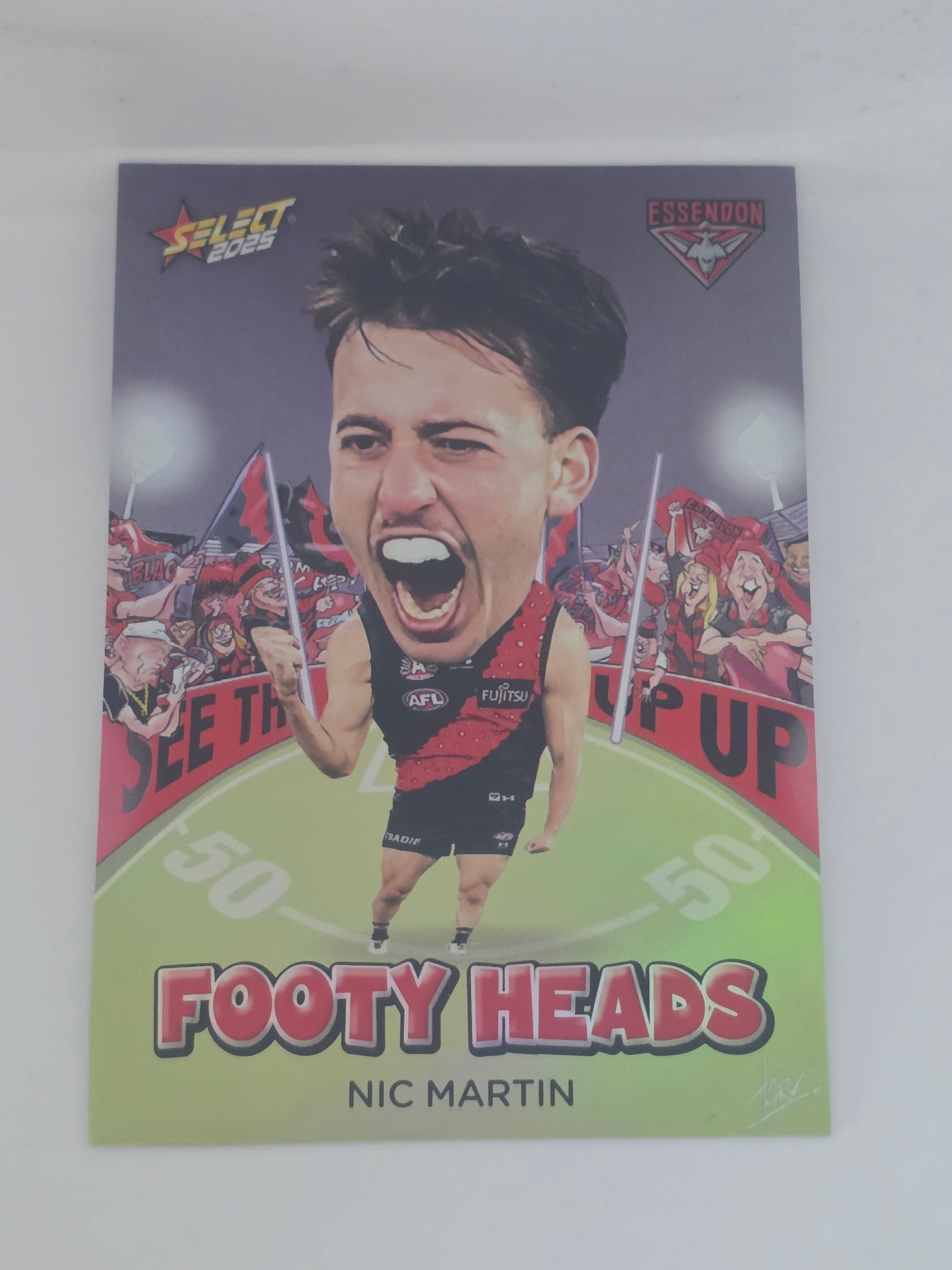 AFL Footy Stars 2025 | Footy Heads | #FH28 | N. Martin | Essendon