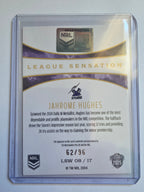 NRL 2025 Elite | League Sensations White | #LSW08 |Jahrome Hughes|#62/96|Storm