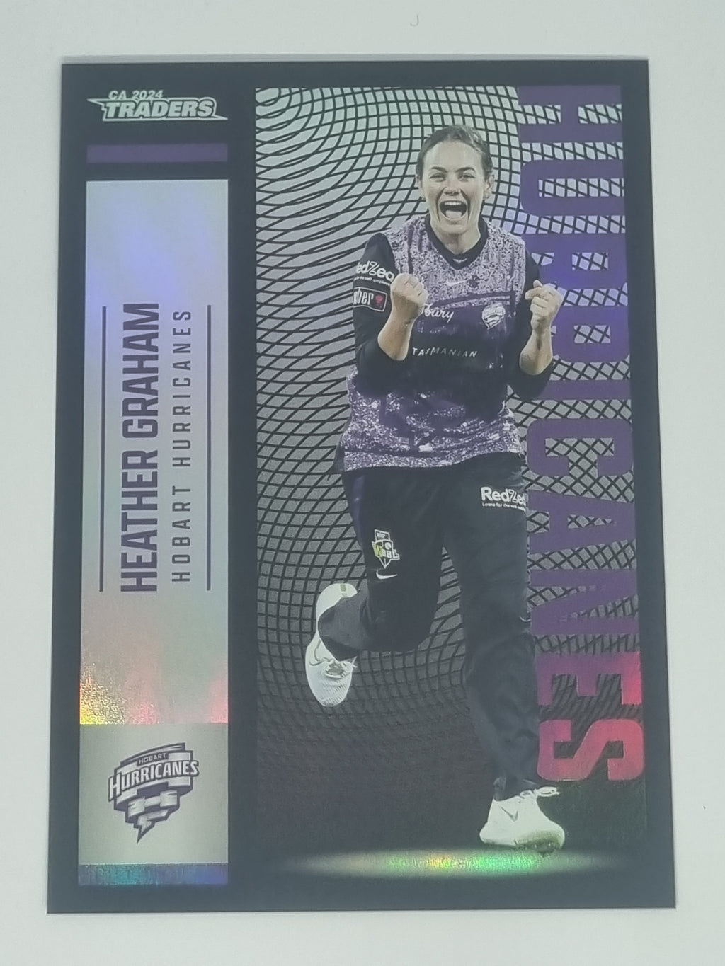 2024-25 LUXE Cricket Traders - Parallel - #P087 - Heather Graham - Hurricanes