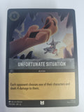 Lorcana Azurite Sea - COLDFOIL - Unfortunate Situation - #199/204 - Uncommon