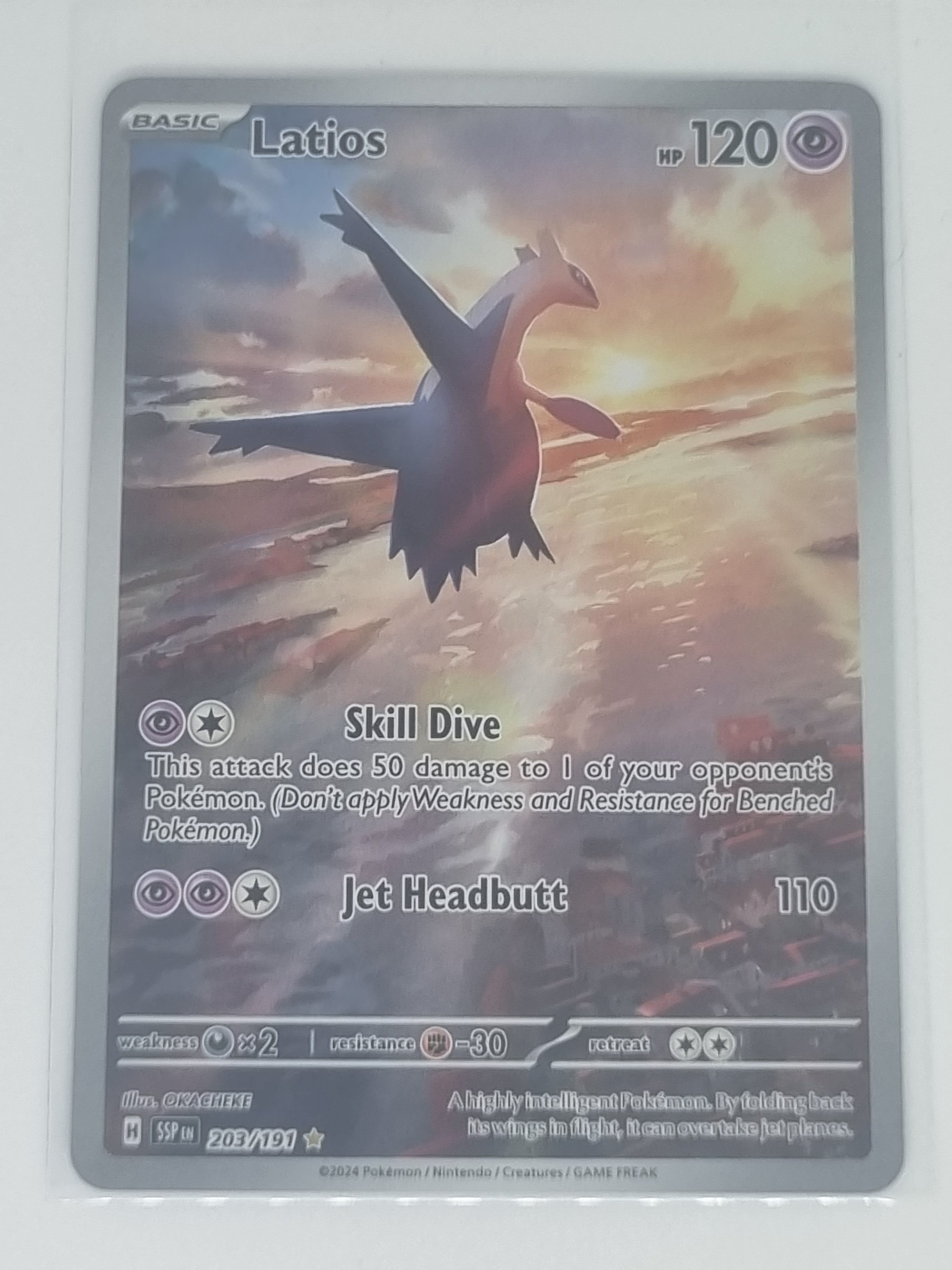 Pokemon TCG - Surging Sparks - #203/191 - Latios - Illustration Rare