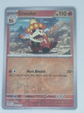 Pokemon TCG - Surging Sparks - #030/191 - Reverse Holo - Crocalor - Common