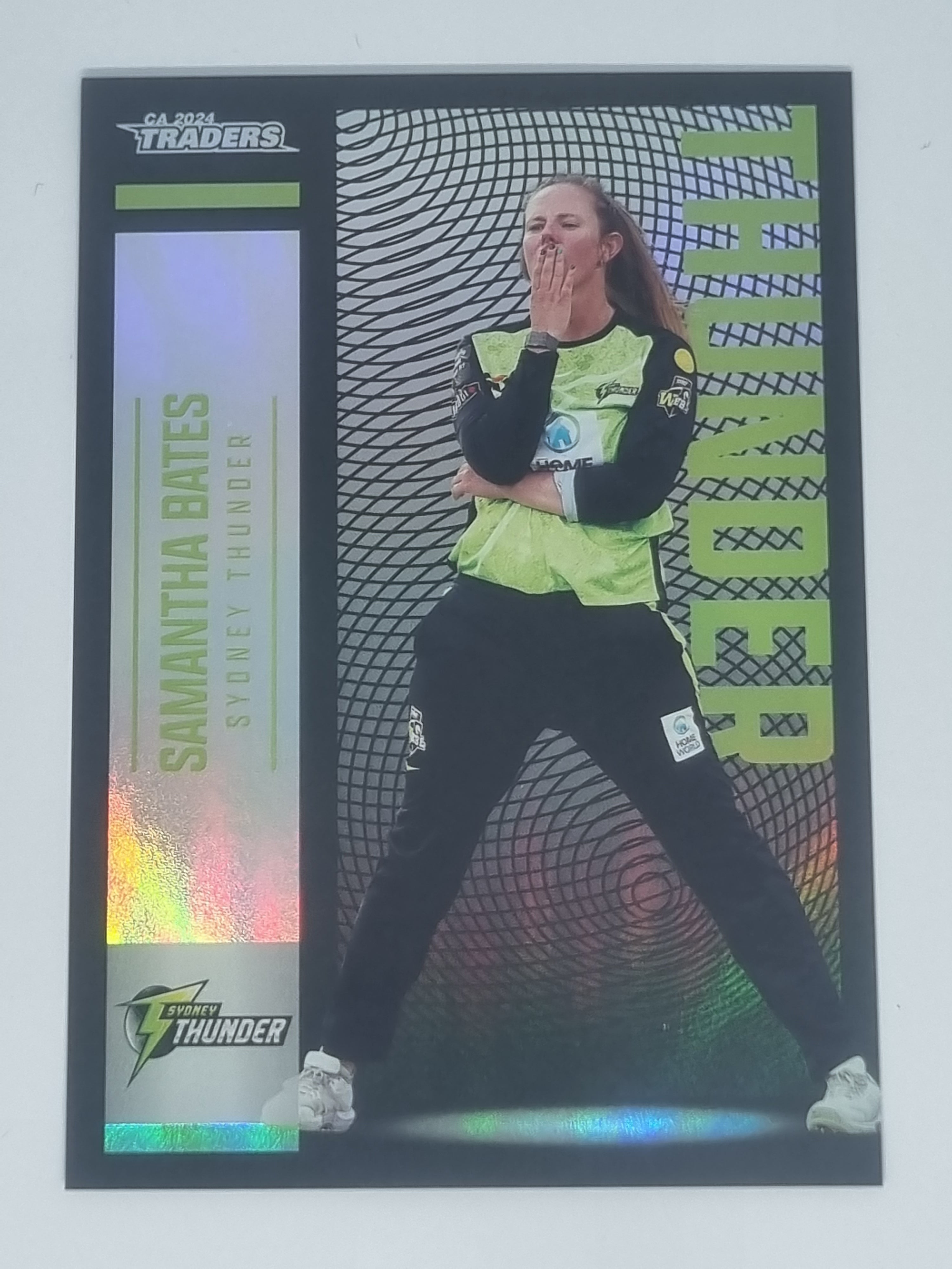 2024-25 LUXE Cricket Traders - Parallel - #P147 - Samantha Bates - Thunder