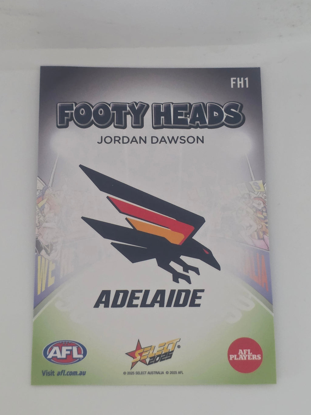 AFL Footy Stars 2025 | Footy Heads | #FH1 | J.Dawson | Adelaide Crows