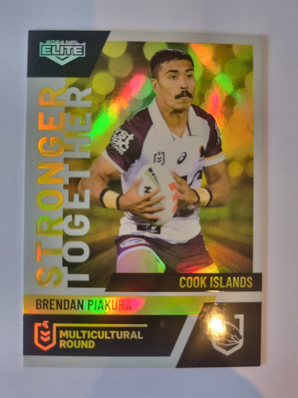 2024 Elite NRL - Multicultural Round - #MC02 - Brendan Piakura - Broncos