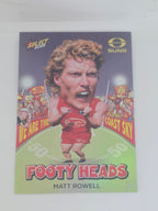AFL Footy Stars 2025 | Footy Heads | #FH53 | M. Rowell | Gold Coast Suns