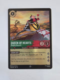 Disney Lorcana Reign of Jafar | Coldfoil | Queen of Hearts Haughty Monarch | #105 | Super Rare
