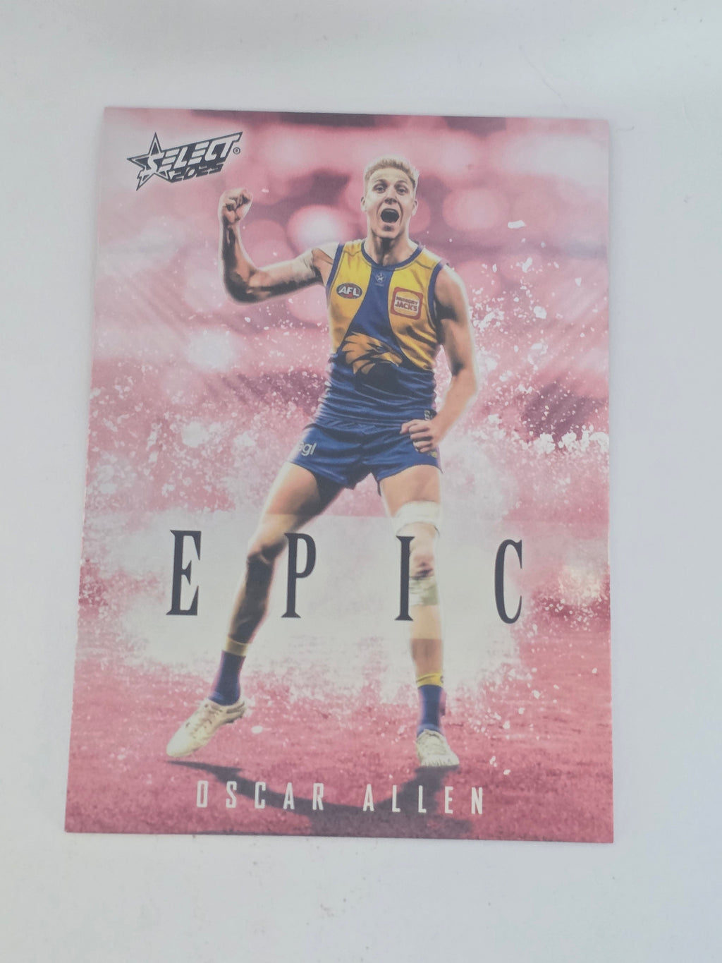 AFL Footy Stars 2025 | Epic Red | #ER81 | O. Allen | West Coast Eagles