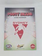 AFL Footy Stars 2025 | Footy Heads | #FH96 | C. Warner | Sydney Swans