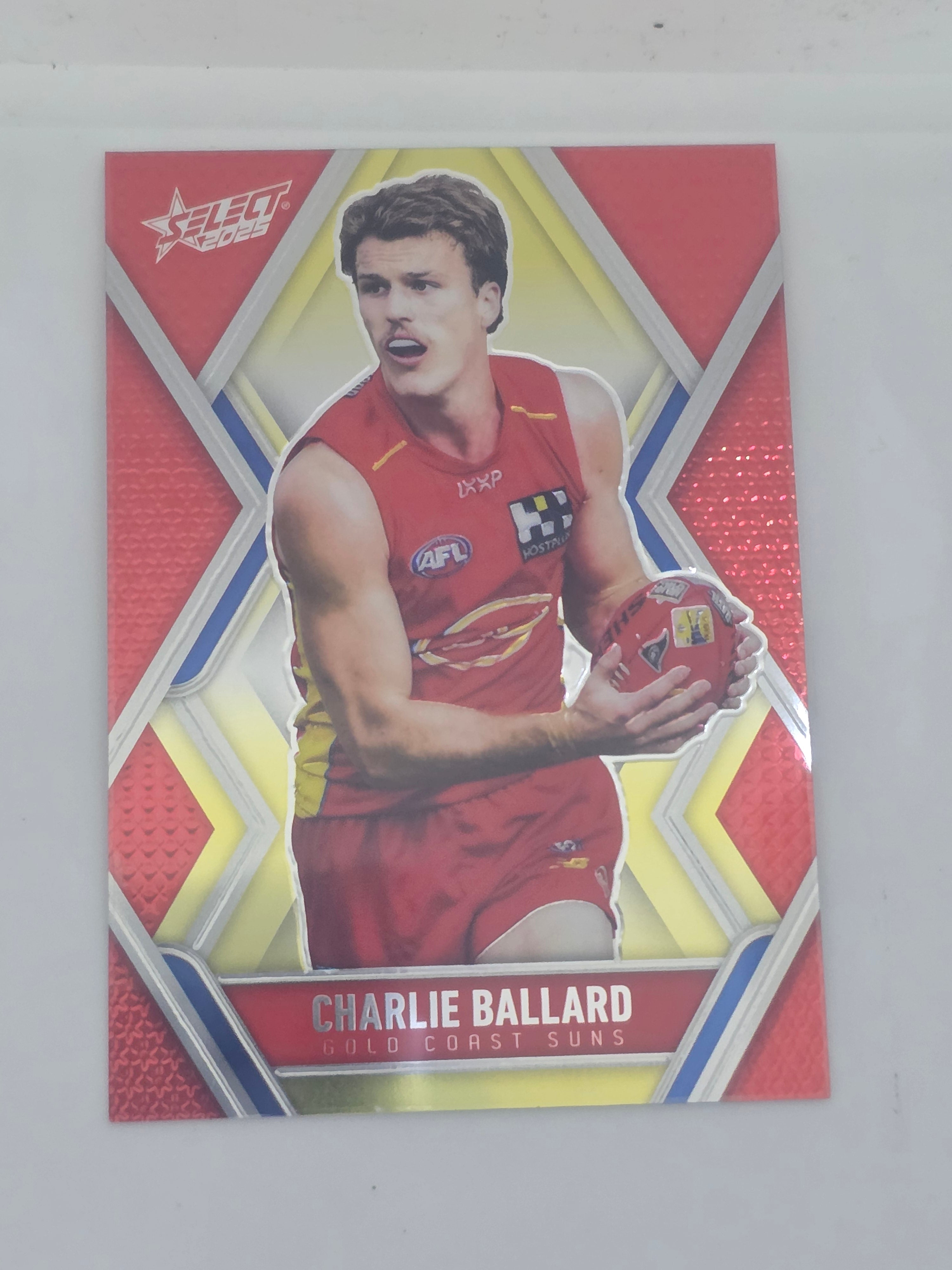 AFL Footy Stars 2025 | Luminous Base | #L91 | C. Ballard | Gold Coast Suns