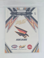 AFL Footy Stars 2025 Luminous Thunderbolt Gold #LT7 R. Laird Adelaide #188/399