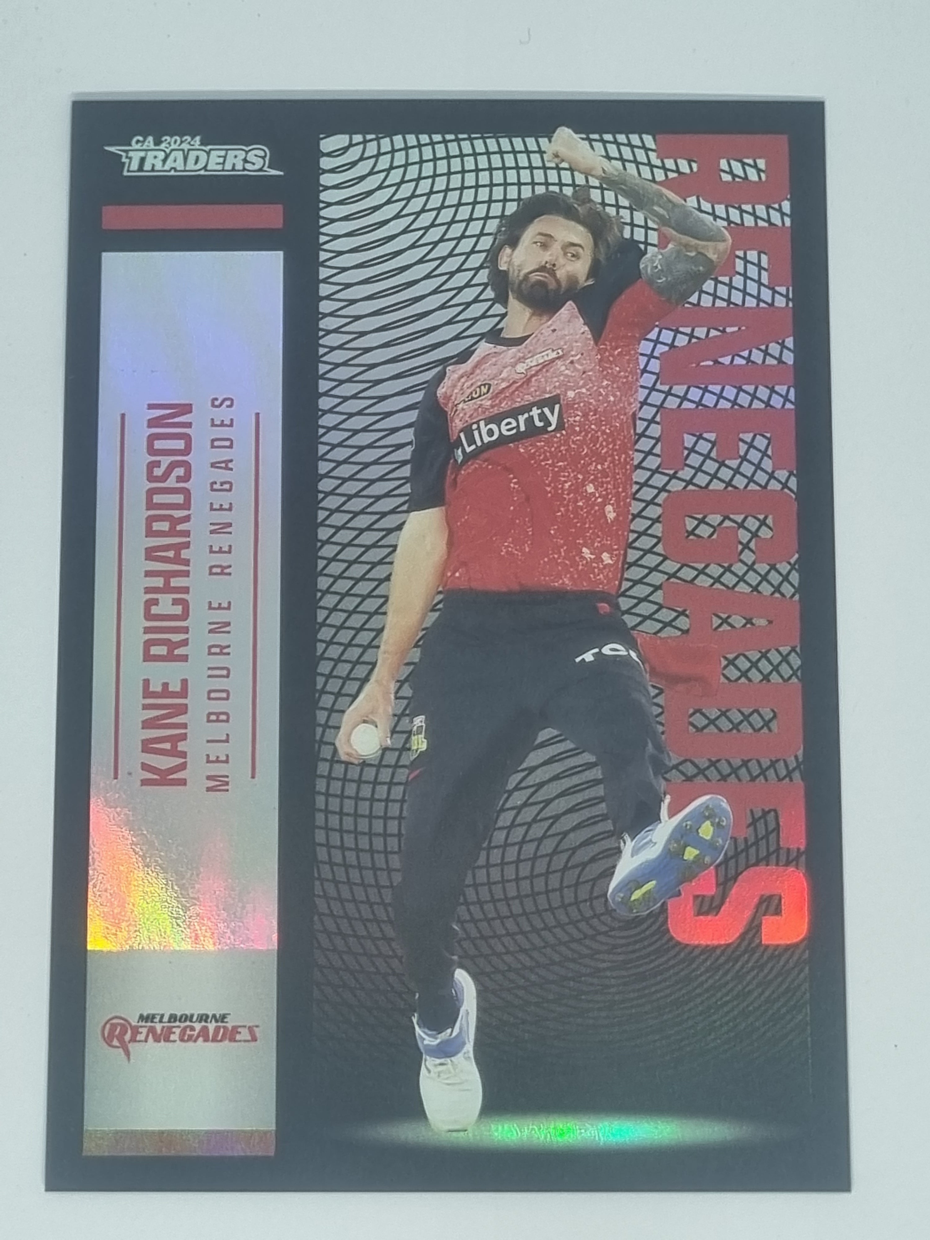 2024-25 LUXE Cricket Traders - Parallel - #P094 - Kane Richardson - Renegades