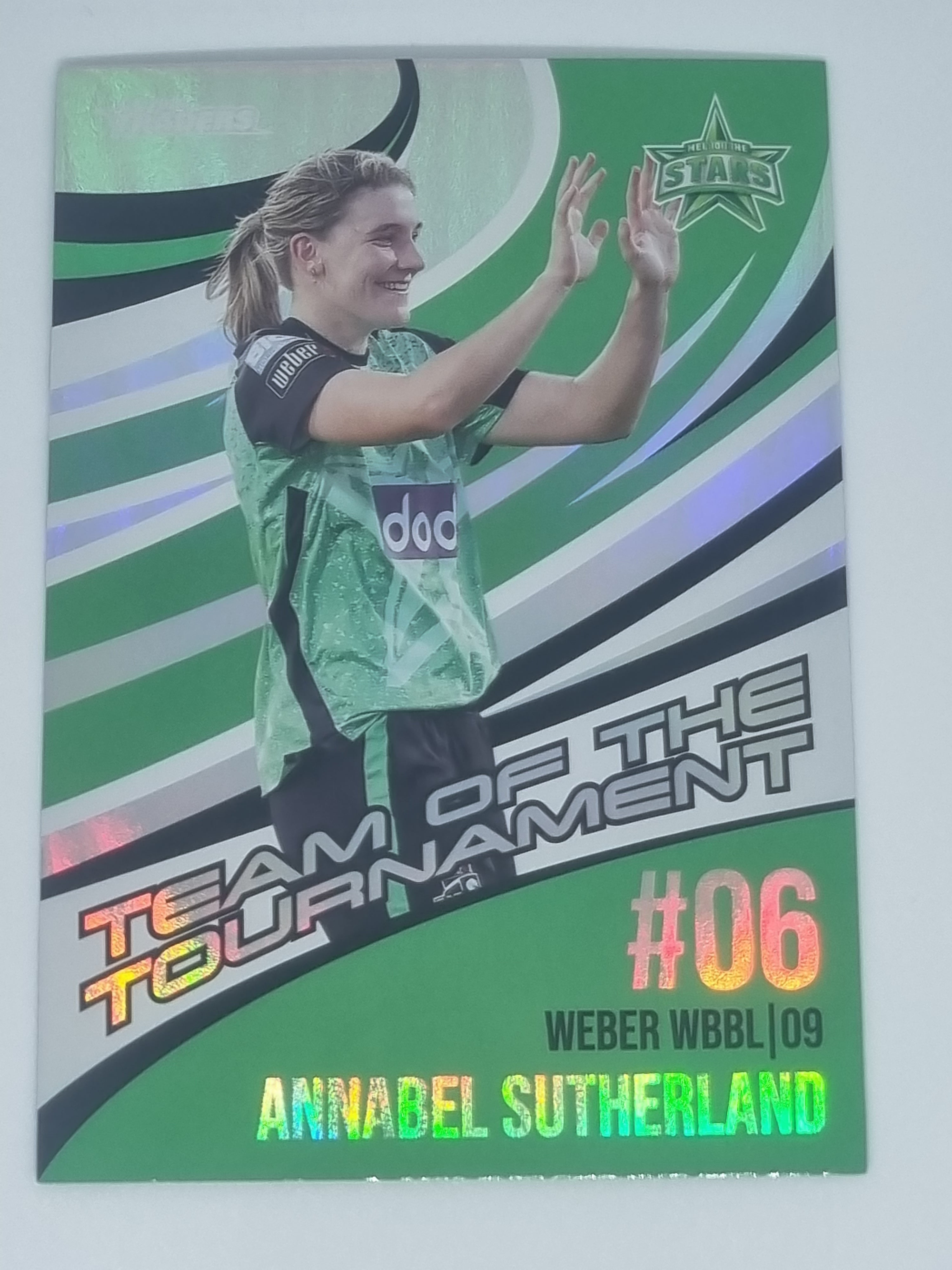 24-25 LUXE Cricket 23/24 Team of the Tournament #TT06 Annabel Sutherland - Stars