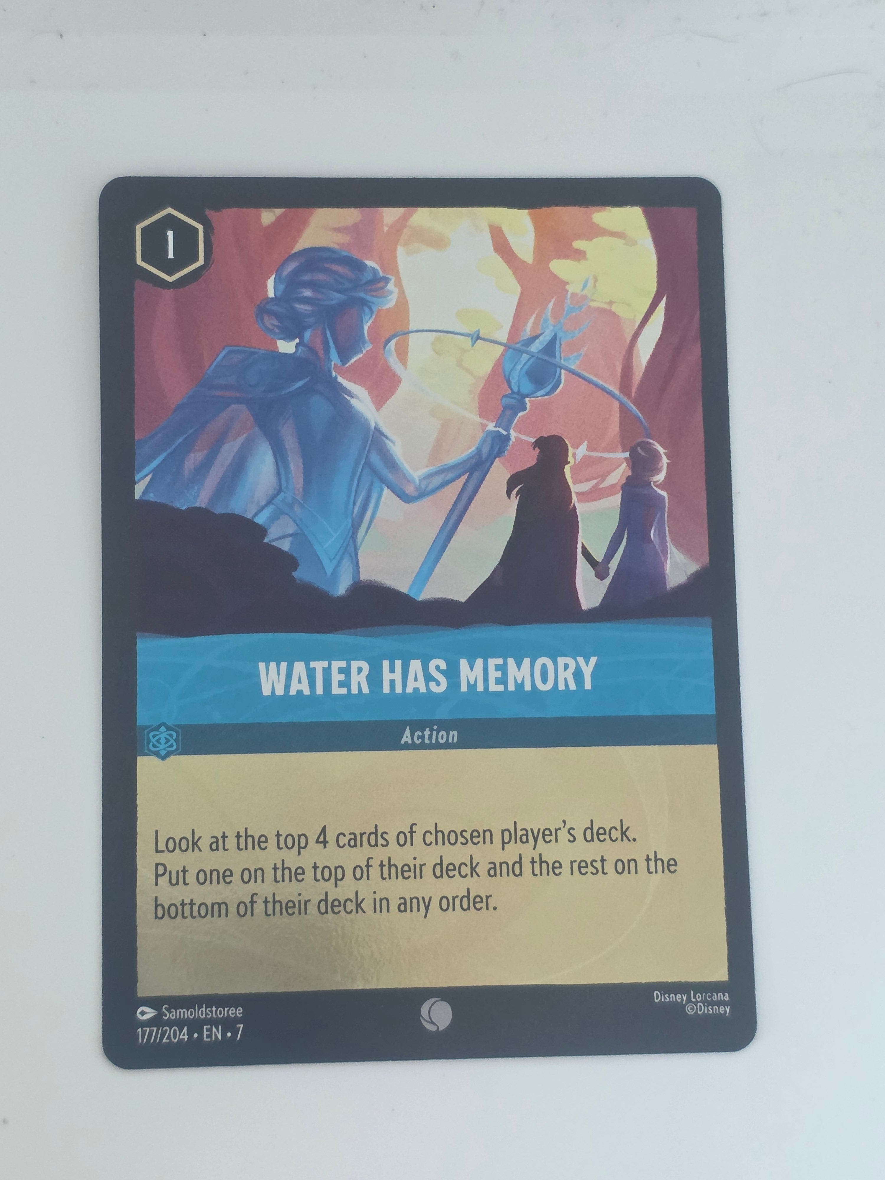 Lorcana | Archazia's Island | COLDFOIL | #177/204 | Water Has Memory | Common