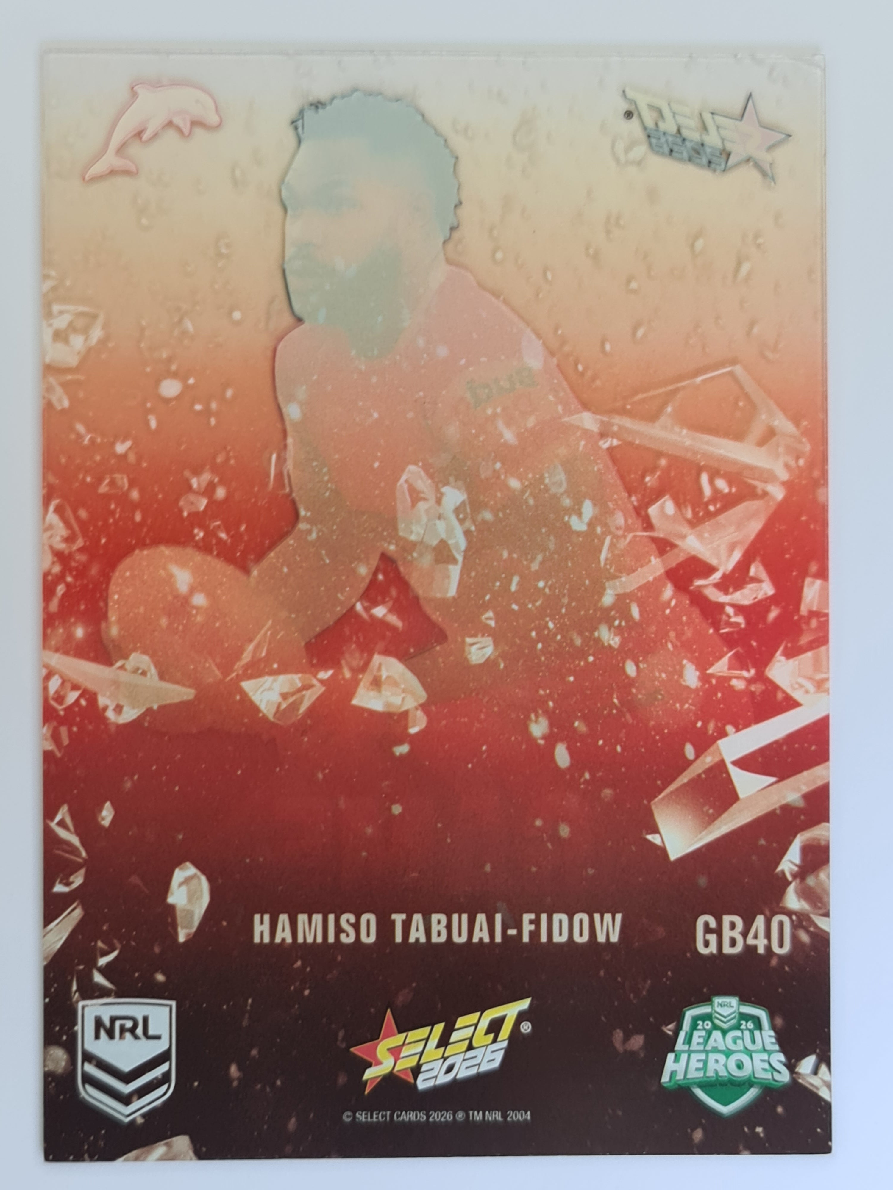 NRL 2026 League Heroes | Gamebreakers | #GB40 | Hamiso Tabuai-Fidow | Dolphins