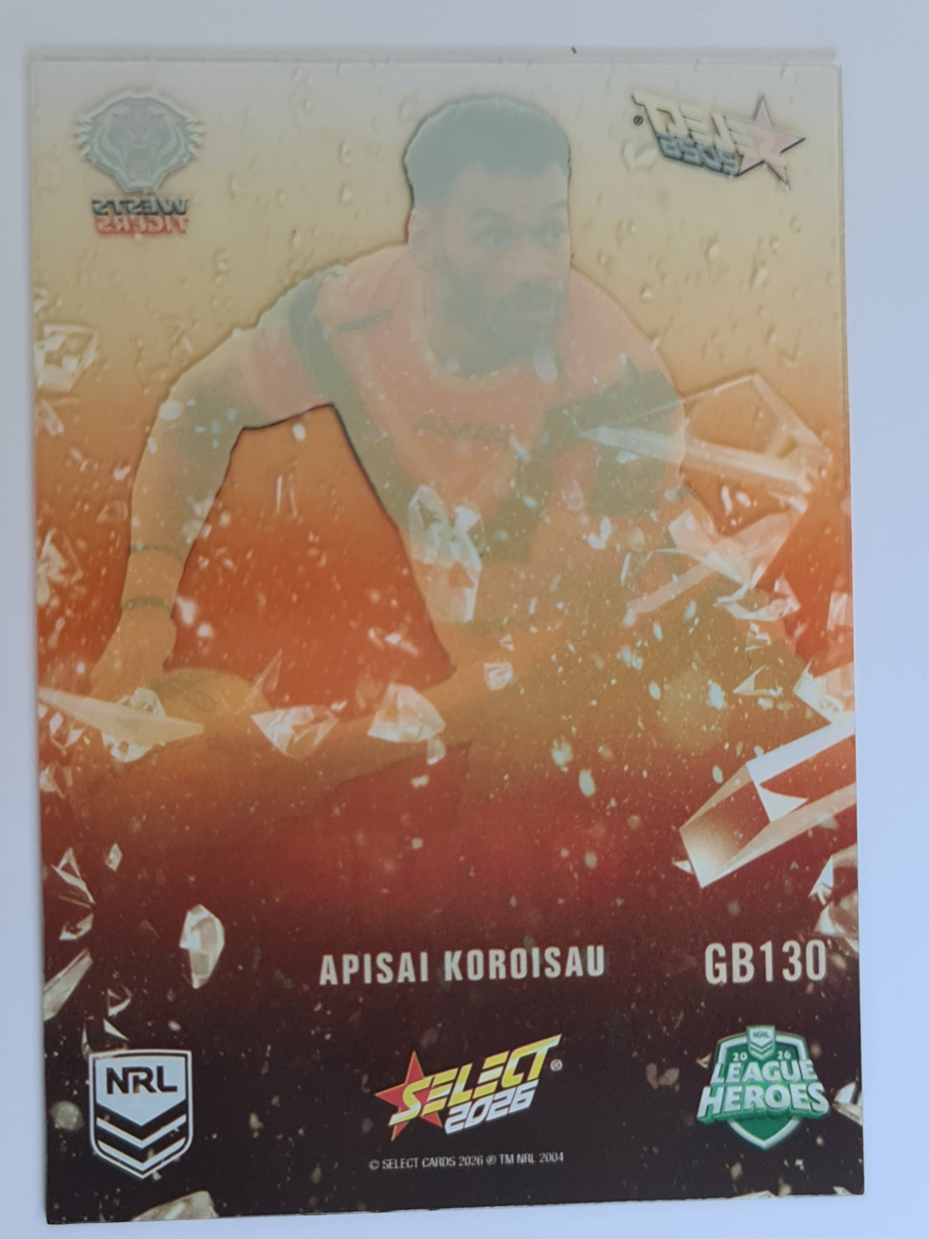 NRL 2026 League Heroes | Gamebreakers | #GB130 | Apisai Koroisau | Wests Tigers