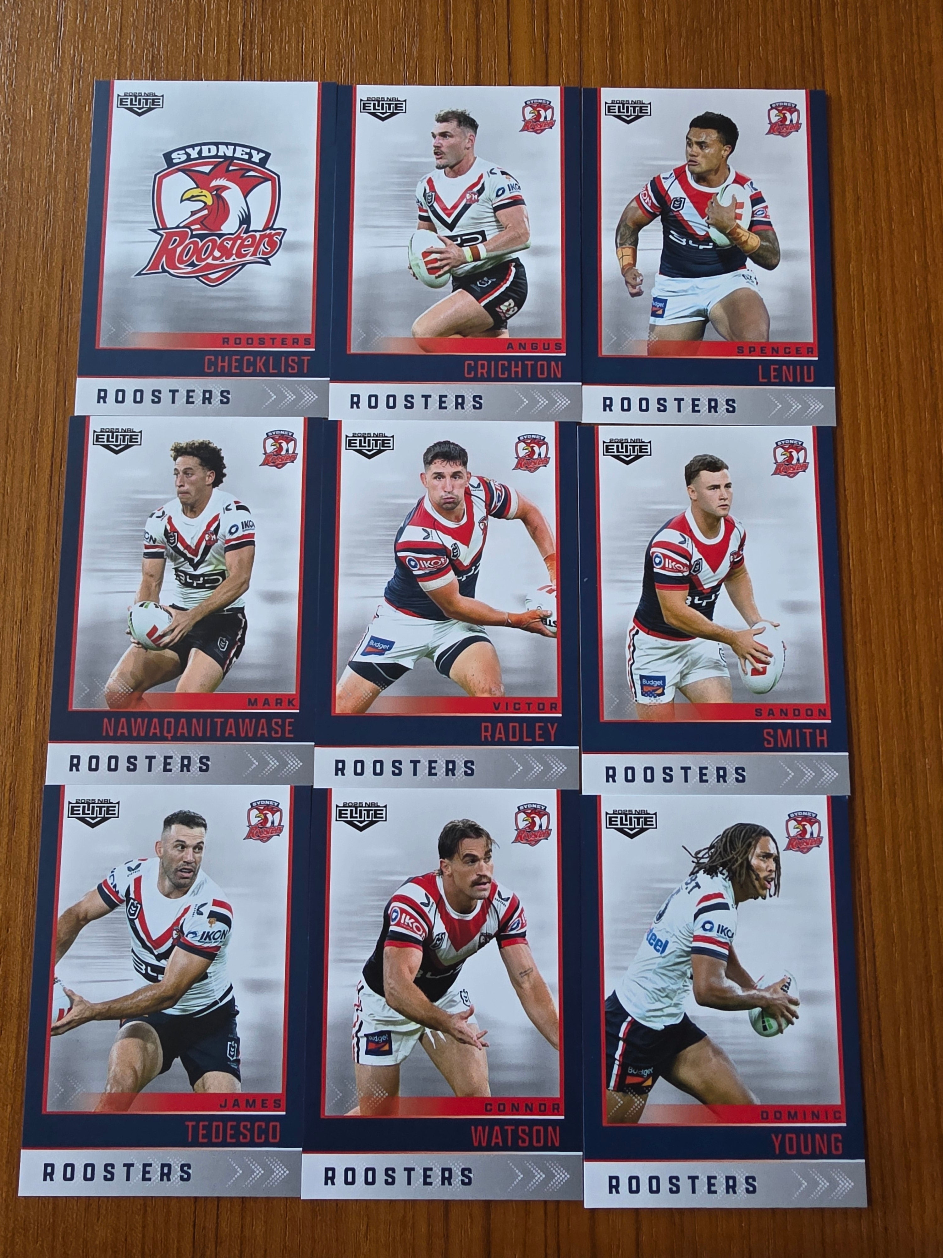 NRL 2025 Elite | Base Set (153 Cards)