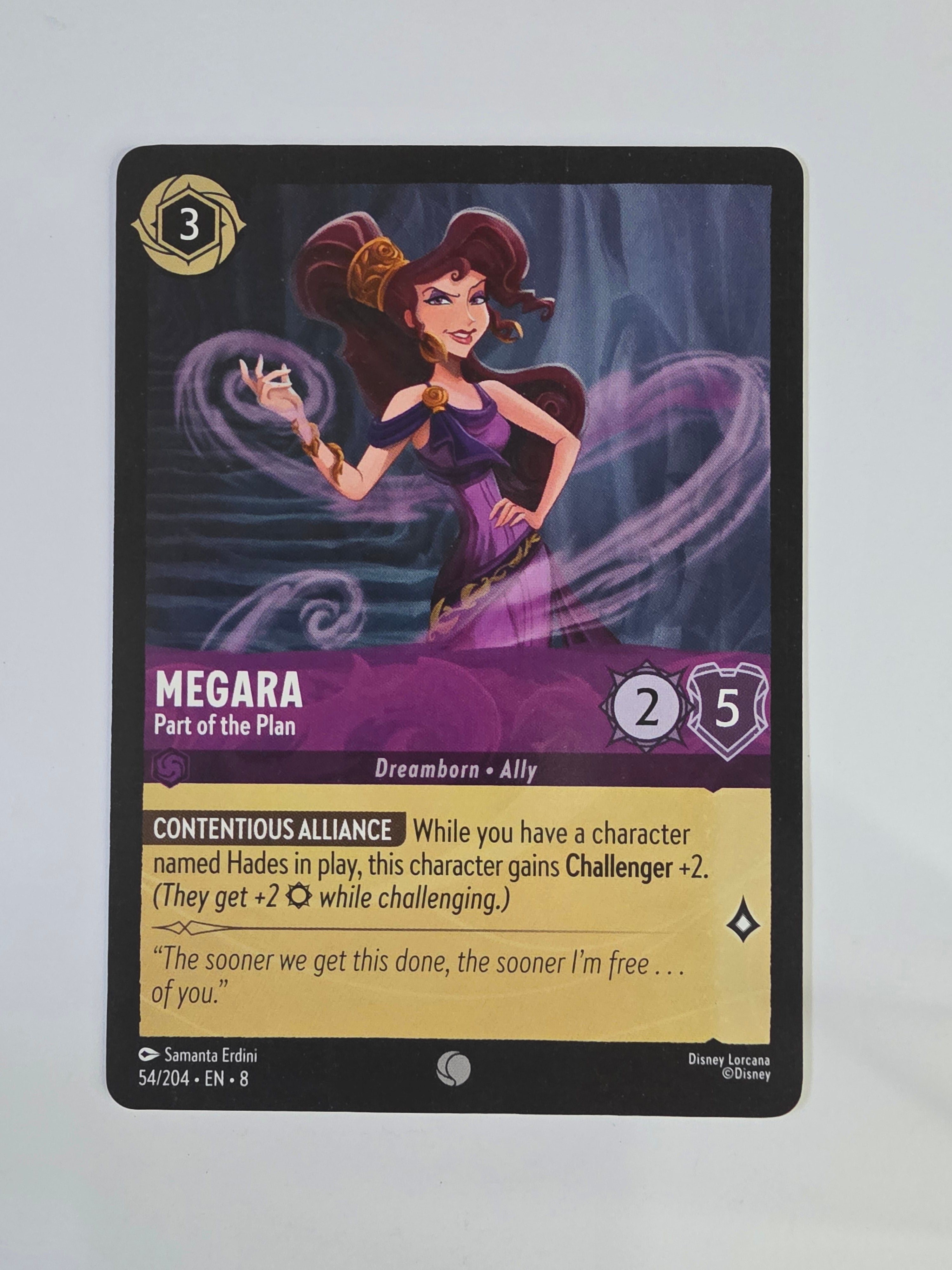 Disney Lorcana Reign of Jafar | Megara Part of the Plan | #054 | Common