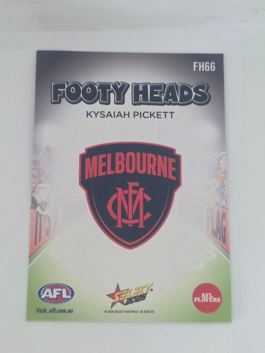 AFL Footy Stars 2025 | Footy Heads | #FH66 | K. Pickett | Melbourne